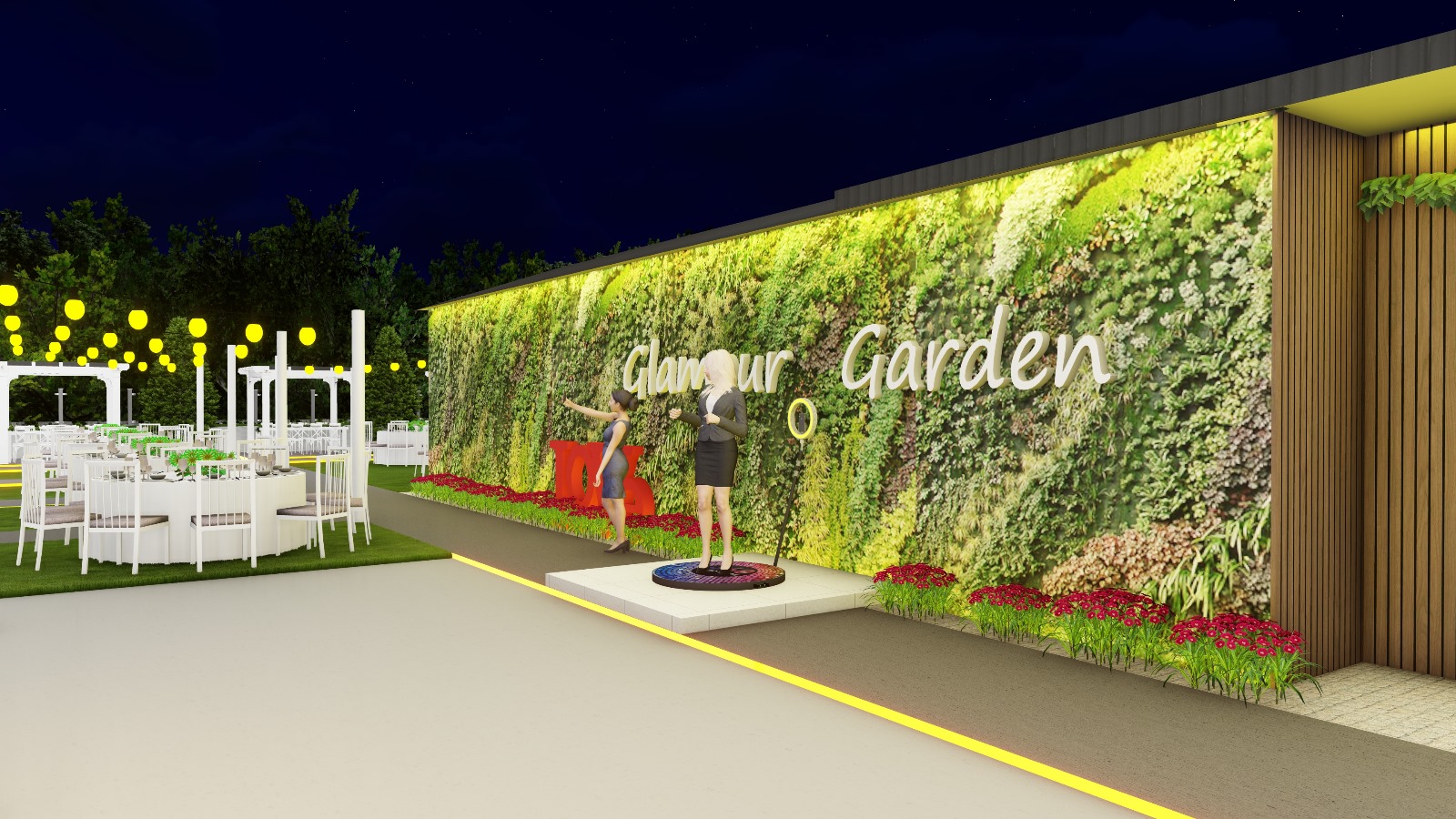 Glamour Garden Düğün Ve Organizasyon Salonları — Kozlu, Zonguldak kır düğünü mekanı görsel 2