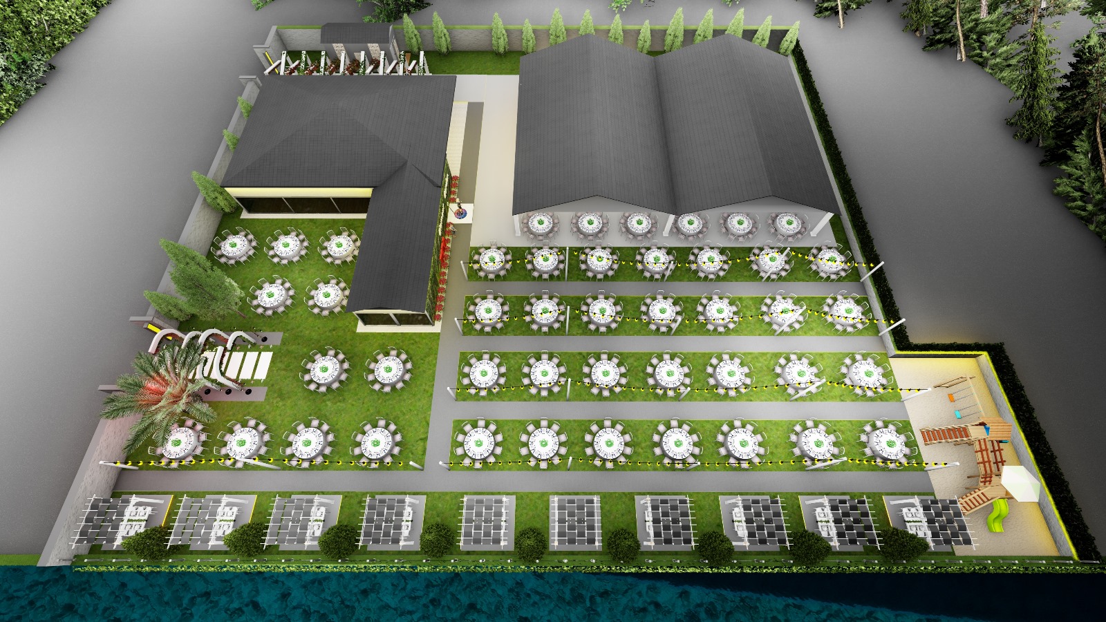 Glamour Garden Düğün Ve Organizasyon Salonları — Kozlu, Zonguldak kır düğünü mekanı görsel 4