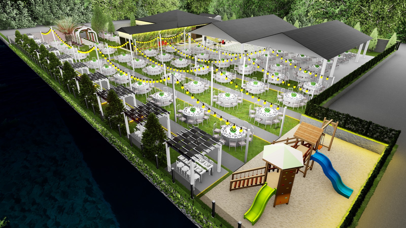 Glamour Garden Düğün Ve Organizasyon Salonları — Kozlu, Zonguldak kır düğünü mekanı görsel 5